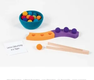 Holzspielzeug | Spiele Für Kinder>GOKI Farbsortierspiel und Adventsspirale