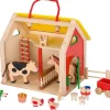 Holzspielzeug | Spiele Für Kinder>GOKI Farmhaus im Koffer mit Zubehör