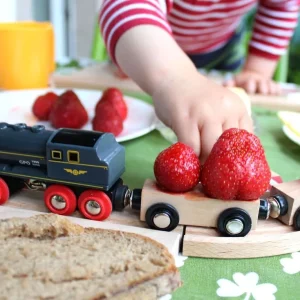 Zubereiten & Servieren>Neue Freunde Frühstücksbrett Eisenbahn