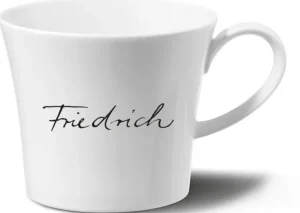 Geschirr & Gläser>KPM Berlin Frühstückstasse »Berlin« von KPM, Schriftart Sententia