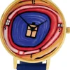 Künstleruhren>Ars mundi Friedensreich Hundertwasser: Künstler-Armbanduhr »Zeitfinder Seelenbaum«