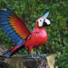 Gartendekoration | Alle Skulpturen>Ars mundi Gartenfigur »Papagei«