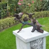 Gartendekoration | Alle Skulpturen>Ars mundi Gartenskulptur »Vögel auf Ast«