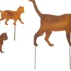 Gartendekoration>Ars mundi Gartenstecker »Katzenfamilie«, 3er-Set