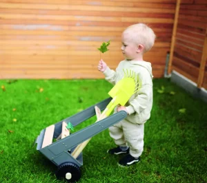Spielzeug Für Draußen>Small Foot Gartentrolley mit Werkzeug-Set für Kinder