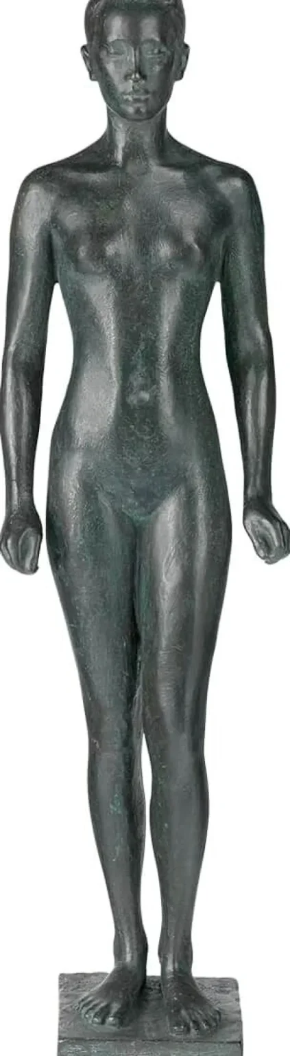 Alle Skulpturen | Bronze>Ars mundi Georg Kolbe: Skulptur »Malaiin«, 1916