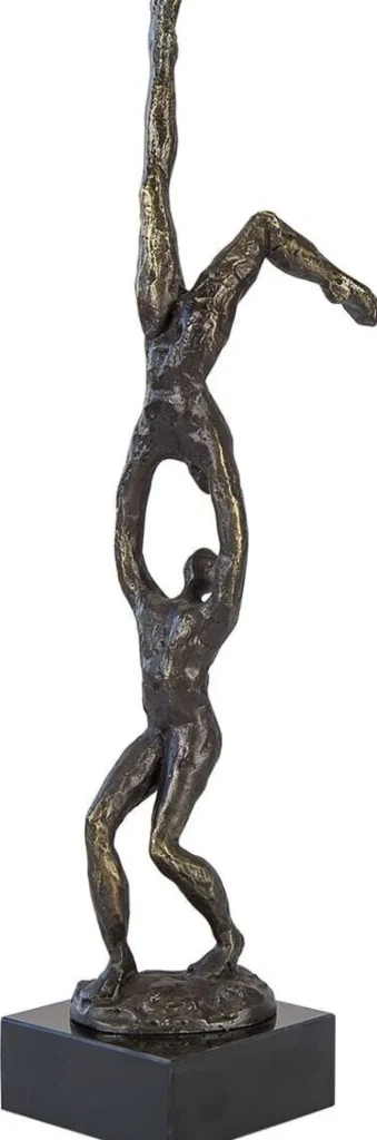 Alle Skulpturen | Motivation & Liebe>Gerard : Skulptur »Stärke zeigen«