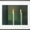 Alle Werke>Ars mundi Gerhard Richter: Bild »Zwei Kerzen« (1982), DIE ZEIT Exklusiv Rahmung