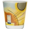 Keramik & Gläser>Ars mundi 3 Glas-Windlichter mit Künstlermotiven im Set nach Kandinsky