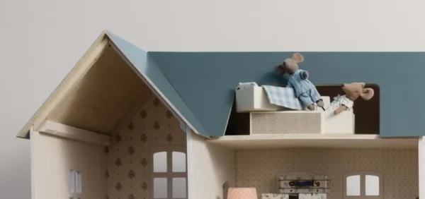 Kuscheltiere & Puppen>Maileg »Große Schwester Maus« in Streichholzschachtel