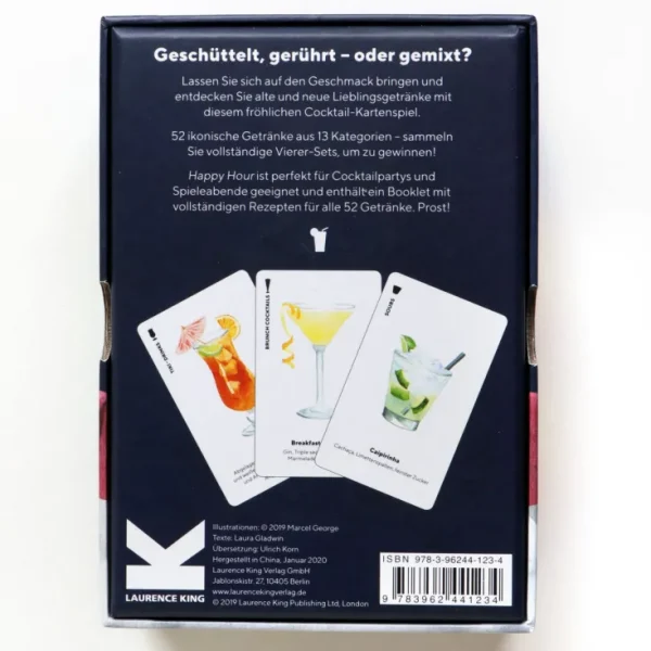 Spiele & Puzzle | Spiele Für Erwachsene>Laurence King Verlag Happy Hour - Ein Cocktailspiel