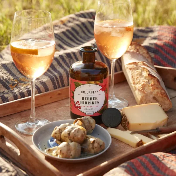 Alkoholfrei>Dr. Jaglas »Herber Hibiskus« (alkoholfreier Aperitif)