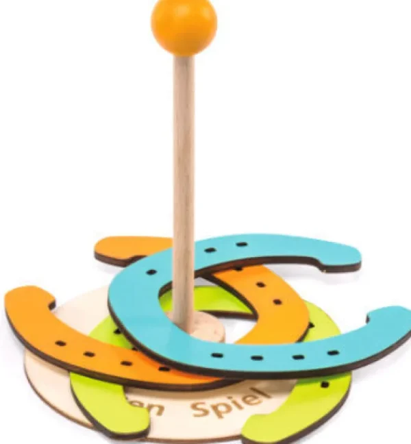 Holzspielzeug | Spiele Für Kinder>Werkstatt Sennfeld Hufeisenspiel