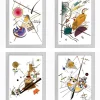 Alle Werke>Ars mundi Kandinsky, Wassily: 4 Bilder im Set