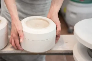 Kerzen & Raumdüfte>feinesweißes Kerzenhalter Porzellan
