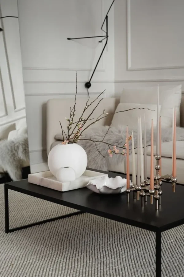 Kerzen & Raumdüfte>STOFF Copenhagen Kerzenständer aus Chrome