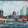 Alle Werke>Ars mundi Keyhanian, Asghar: »Hamburger Hafen - Elbphilharmonie«, 2020