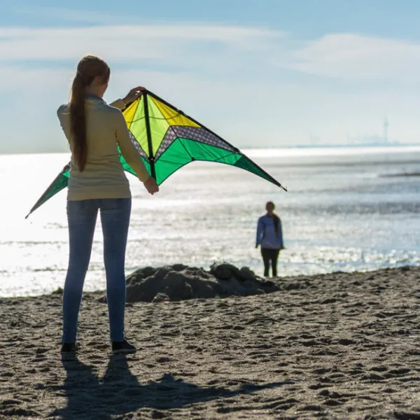 Spielzeug Für Draußen>Invento Kinder-Lenkdrachen »Limbo II Emerald«
