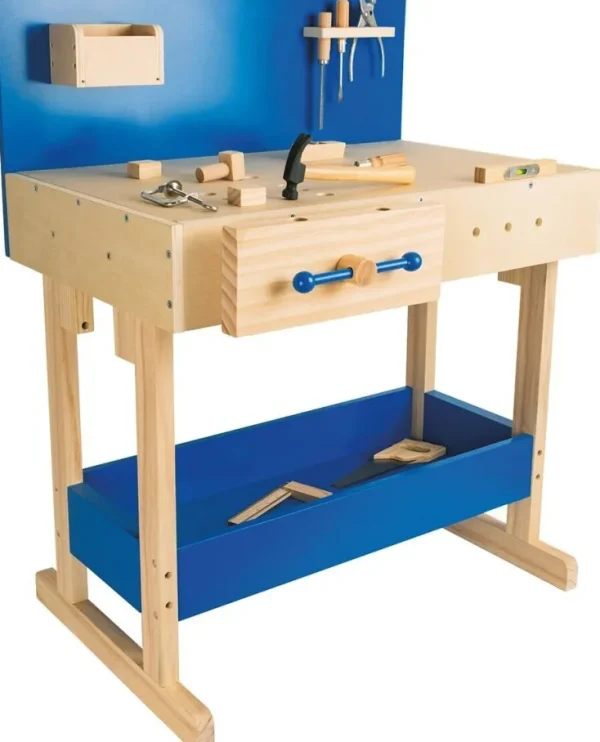 Bastel-sets | Holzspielzeug>Small Foot Kinderwerkbank mit echtem Werkzeug