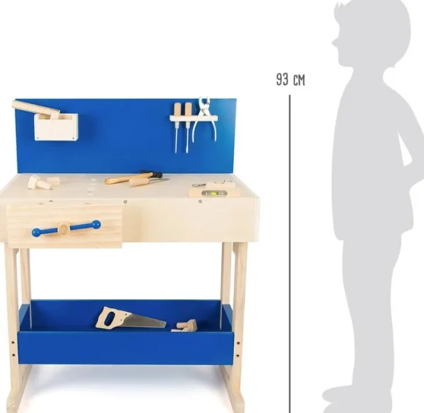 Bastel-sets | Holzspielzeug>Small Foot Kinderwerkbank mit echtem Werkzeug