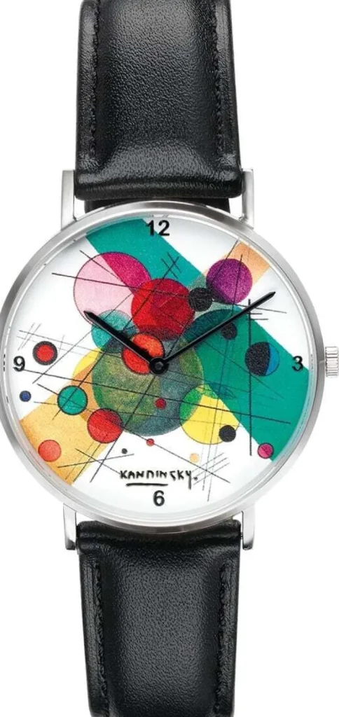 Künstleruhren>Ars mundi Künstler-Armbanduhr nach Kandinsky