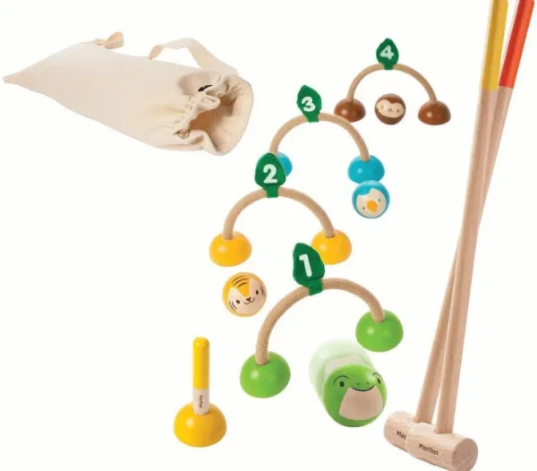 Kinder Im Garten | Spielzeug Für Draußen>Plan Toys Krocket-Set