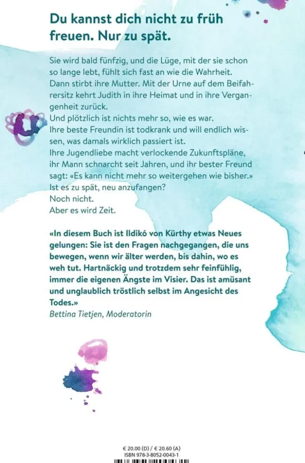 Romane>ZEIT Buchhandlung Kürthy, I: Es wird Zeit