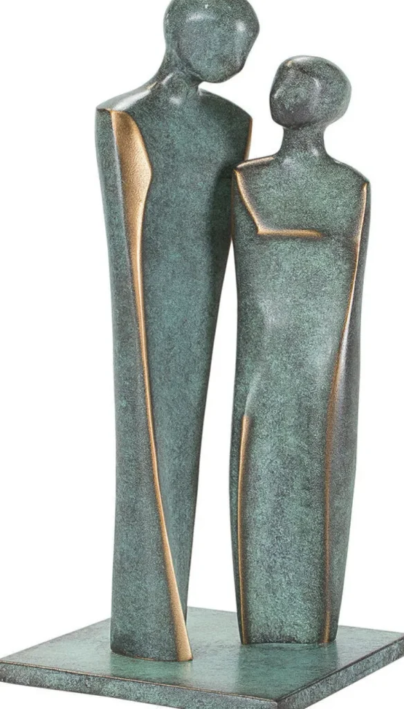 Kunstbronze & Stahl | Motivation & Liebe>Ars mundi Kött-Gärtner, Luise: »Verliebtes Paar«