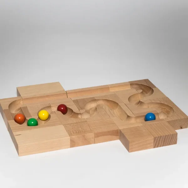 Holzspielzeug>Kaden & Kaden Kugelbahn aus Holz