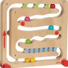 Holzspielzeug>GOKI Kugelbahn mit Fingerfahrstuhl