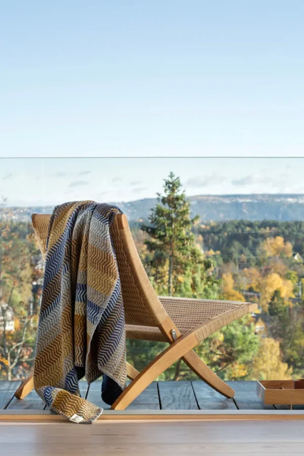 Decken & Kissen>Røros Tweed Lammwolldecke »Fri«