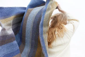 Decken & Kissen>Røros Tweed Lammwolldecke »Fri«