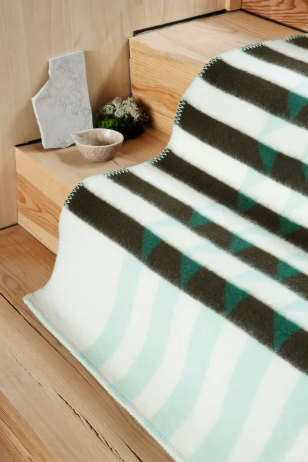 Decken & Kissen>Røros Tweed Lammwolldecke »KVAM«