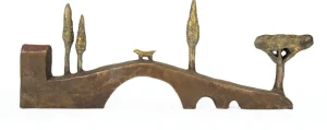 Alle Skulpturen | Bronze>Ars mundi Lang, Hubert: Skulptur »Toskanalandschaft«, 2014