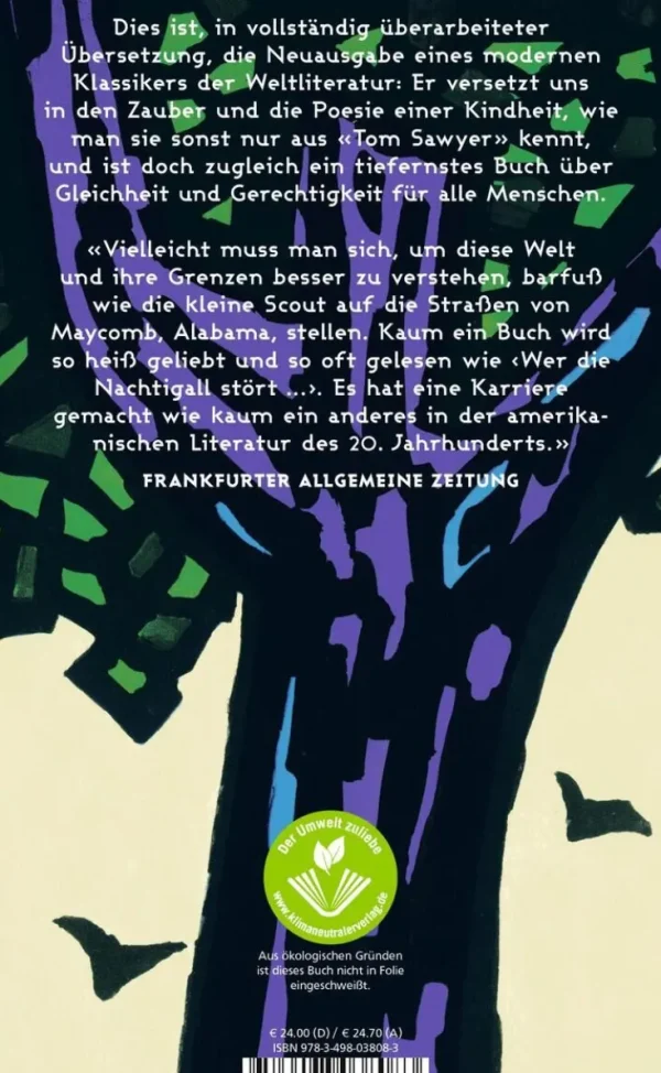 Romane>ZEIT Buchhandlung Lee, H: Wer die Nachtigall stört ...