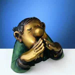 Alle Skulpturen | Bronze>Ars mundi Loriot: Skulpturen »Die drei Charakterköpfe« in Bronze