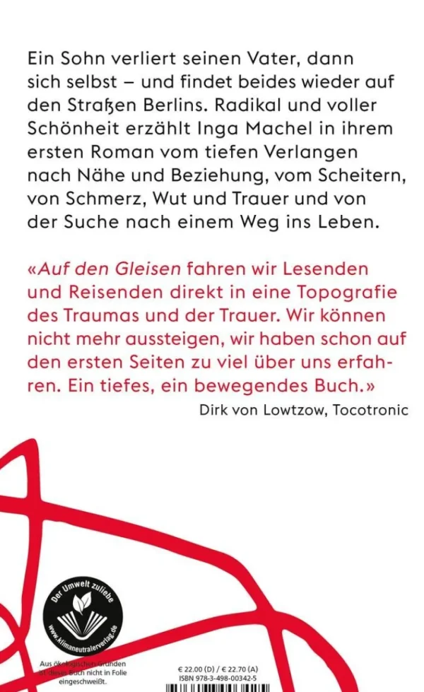 Romane>ZEIT Buchhandlung Machel, I: Auf den Gleisen