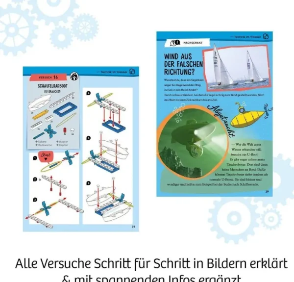 Konstruieren & Experimentieren>ZEIT Buchhandlung Mein erster Experimentierkasten Technik