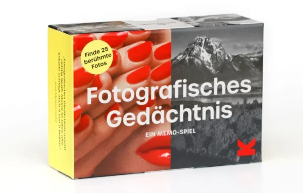Spiele Für Erwachsene | Spiele Für Kinder>Laurence King Verlag Memo-Spiel »Fotografisches Gedächtnis«