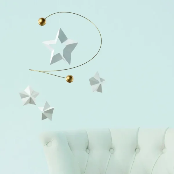 Wandbilder & Wanddekoration>Flensted Hanging Art Mobile »Sternenklare Nacht«