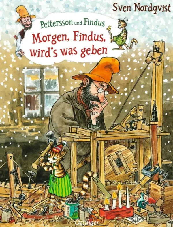 Nikolausgeschenke>ZEIT Buchhandlung Morgen, Findus, wird's was geben