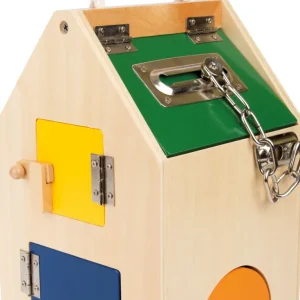 Holzspielzeug | Konstruieren & Experimentieren>Small Foot Motorikspielzeug »Schlosshaus«