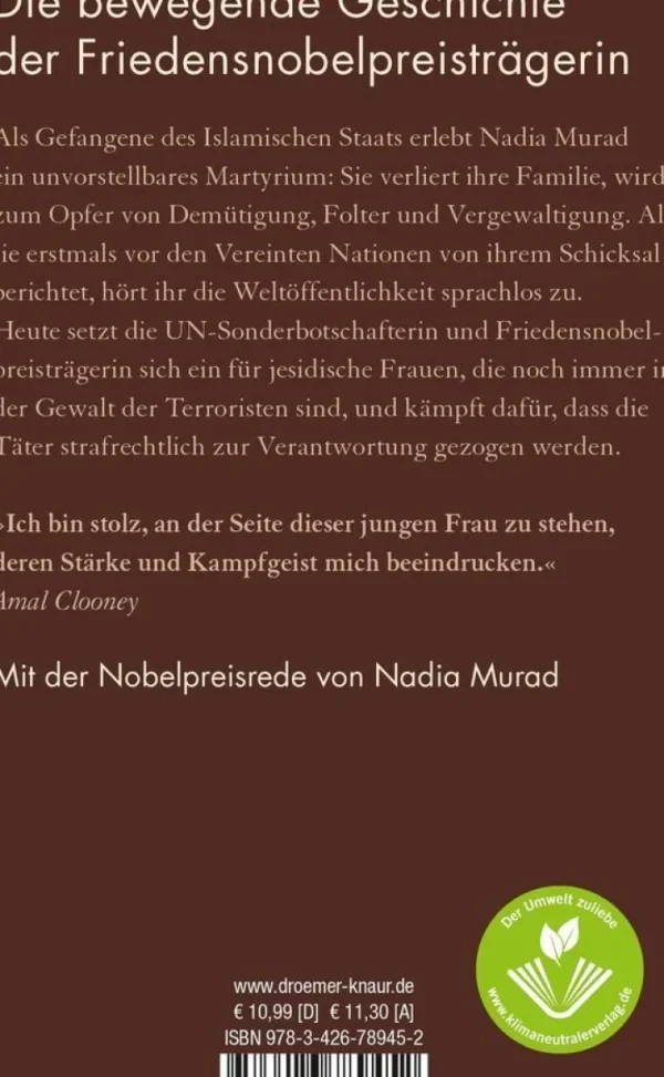 Romane>ZEIT Buchhandlung Murad, Nadia: Ich bin Eure Stimme