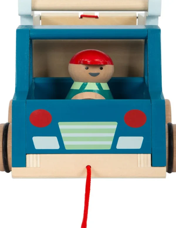 Holzspielzeug>Small Foot Nachziehfahrzeug Kipplaster