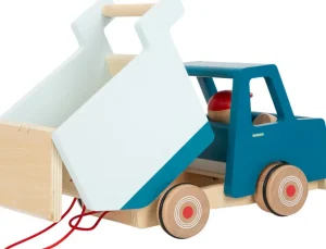 Holzspielzeug>Small Foot Nachziehfahrzeug Kipplaster