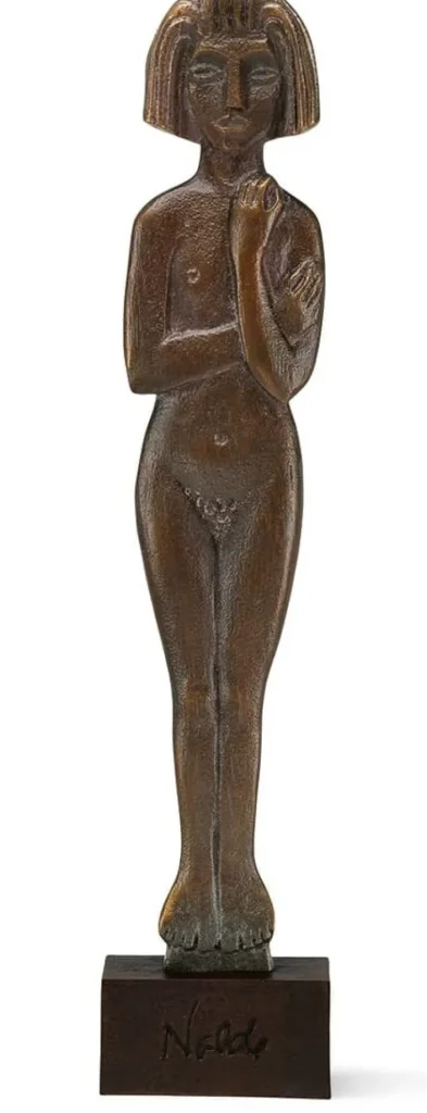 Alle Skulpturen | Bronze>Ars mundi Nolde, Emil: Skulptur »Stehende Frau«, 1913/14