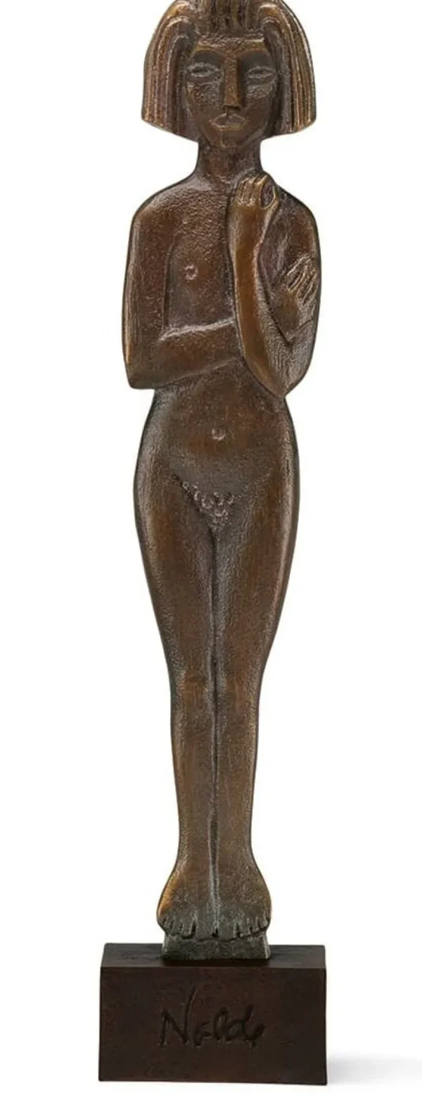 Alle Skulpturen | Bronze>Ars mundi Nolde, Emil: Skulptur »Stehende Frau«, 1913/14