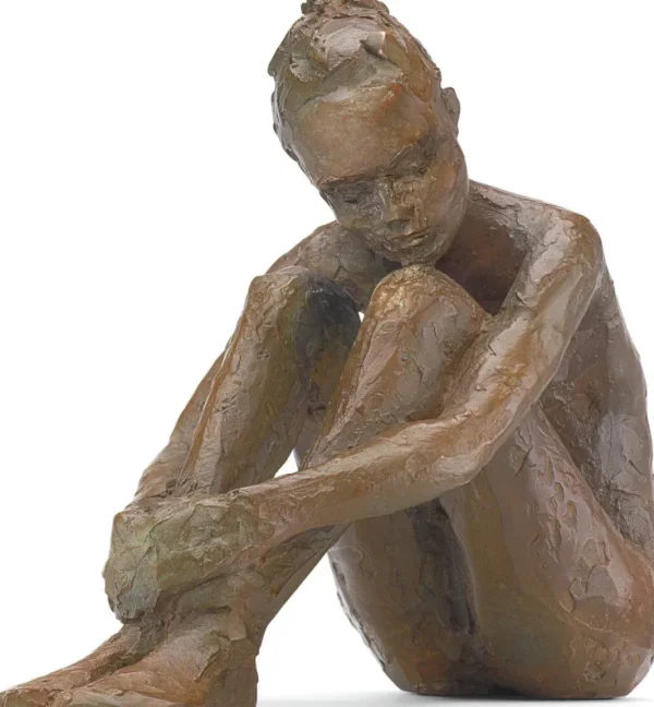 Alle Skulpturen | Bronze>Ars mundi Otte, Valerie: Skulptur »Innere Ruhe«, Bronze