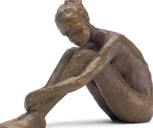 Alle Skulpturen | Bronze>Ars mundi Otte, Valerie: Skulptur »Innere Ruhe«, Bronze