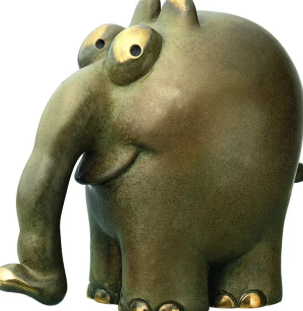 Alle Skulpturen | Bronze>Ars mundi Otto Waalkes: Skulptur »Ottifant«